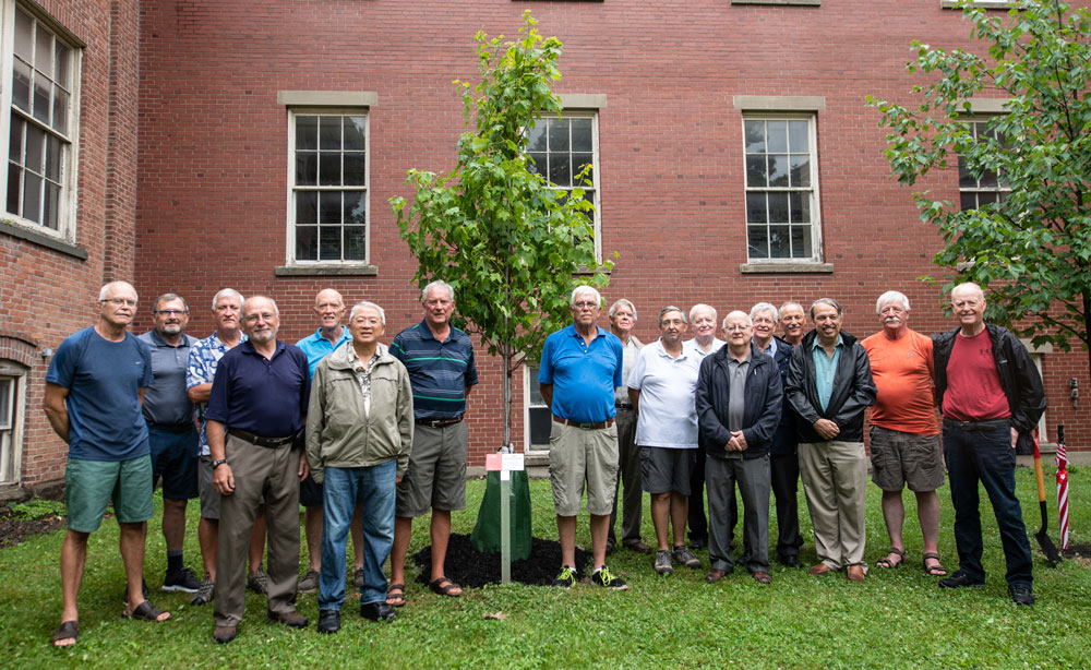 UNB Civil Class of 74 Memorial Tree Planting