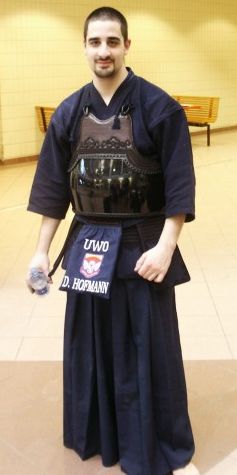 Hofmann in Kendo armor