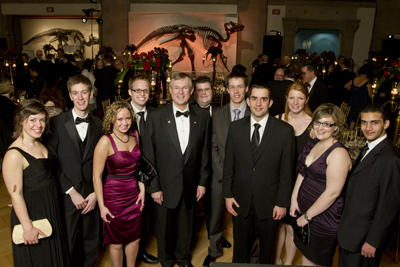 Futures Fund Scholarship recipients with TD Bank CEO and CEO of the Year winner, Ed Clark