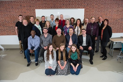 MBA Professional Development students and members of the Fredericton Community Kitchen, volunteers and supporters of the Student Hunger Program.