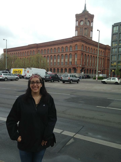 Natasha Youssef experienced UNB’s Travel Study Program in Berlin last summer.