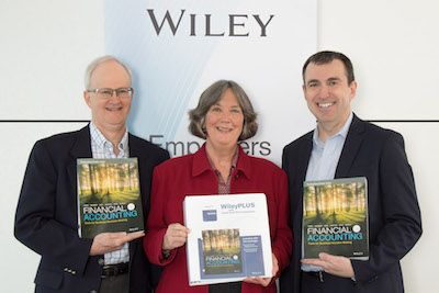 Barbara Trehnholm (centre) with co-authors Wayne Irvine (University of Calgary) on her right and Chris Burnley (Vancouver Island University)on her left. 