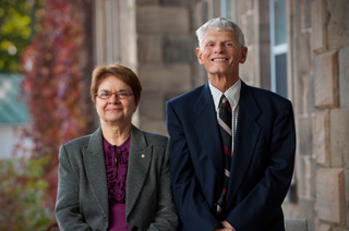 Margaret Conrad and Roger Ploude