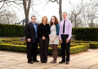 (left to right) Adam James Reid, Sandra Irving, Natalia Hicks and Peter Conley