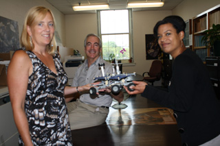 Spray, Elliott and Thompson team up with NASA