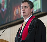 Dr. H.E.A. (Eddy) Campbell, UNB President.