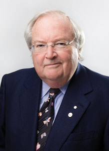 Dr. Richard J. Currie, UNB's current chancellor, will be granted the rare honorary designation of chancellor emeritus