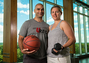 Dr. Martin Sénéchal and Dr. Danielle Bouchard - faculty of kinesiology