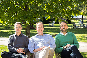 Left to right: Dale Roach, David Creelman & Emin Civi