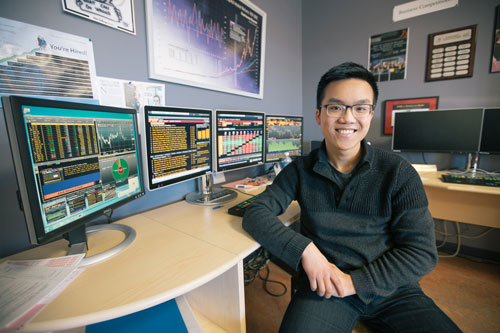 Tuan Anh Bui, fourth-year business administration student