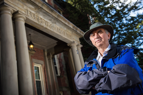 Armand LaRocque is a researcher in UNB's faculty of forestry and environmental management