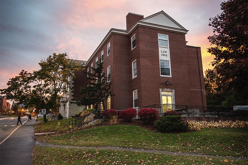 The faculty of law building on UNB's Fredericton campus.