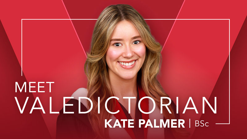 Valedictorian Kate Palmer