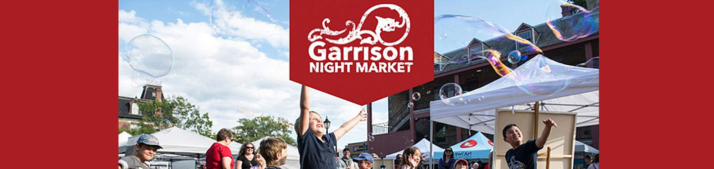 Visit us at the Garrison Night Market