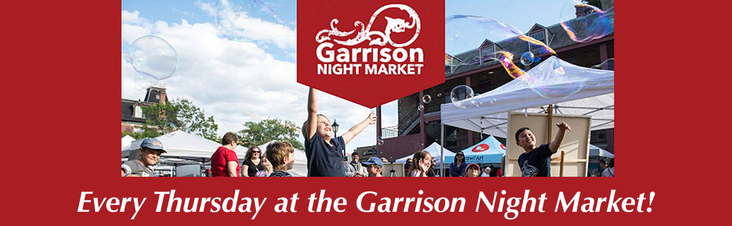 garrison market visit our booth