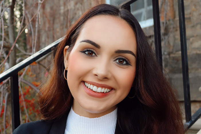 Portrait of student Dominyka Taylor