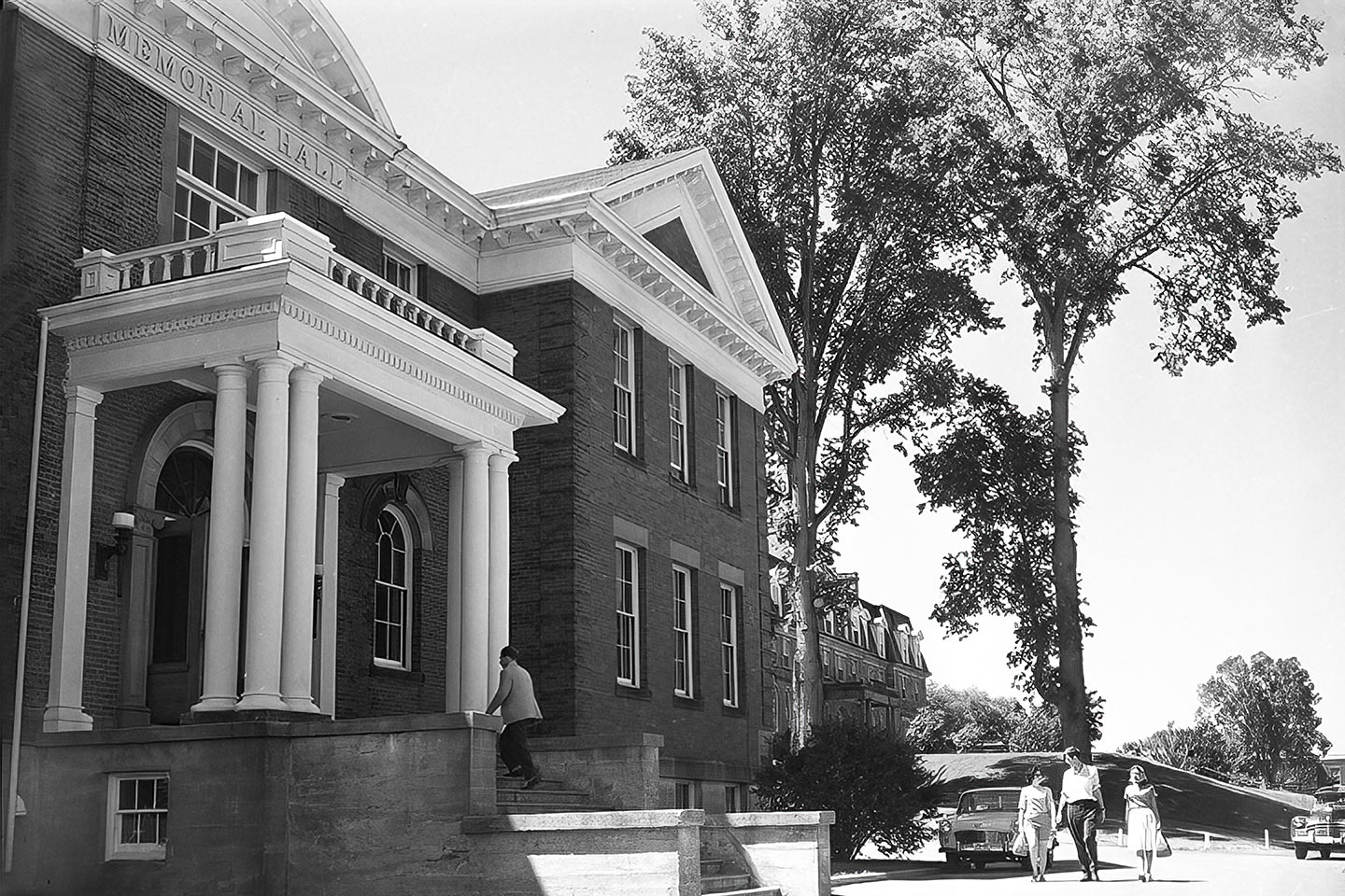 This is a photo of Memorial Hall