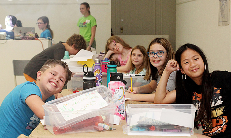 Photo of DW summer camp.