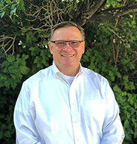 Photograph of webinar host, Glyn Jones