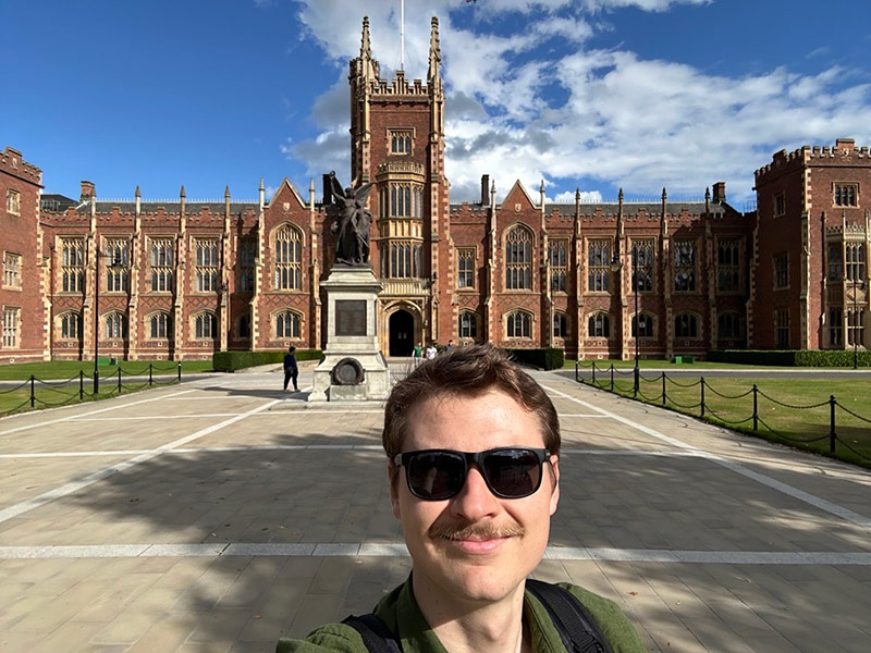 Thomas Hogan, electrical engineering graduate student