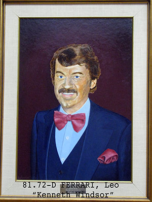 Kenneth Windsor painting