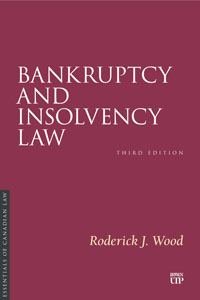 Cover of Bankruptcy and Insolvency Law, 3rd ed