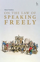 Cover of On the Law of Speaking Freely