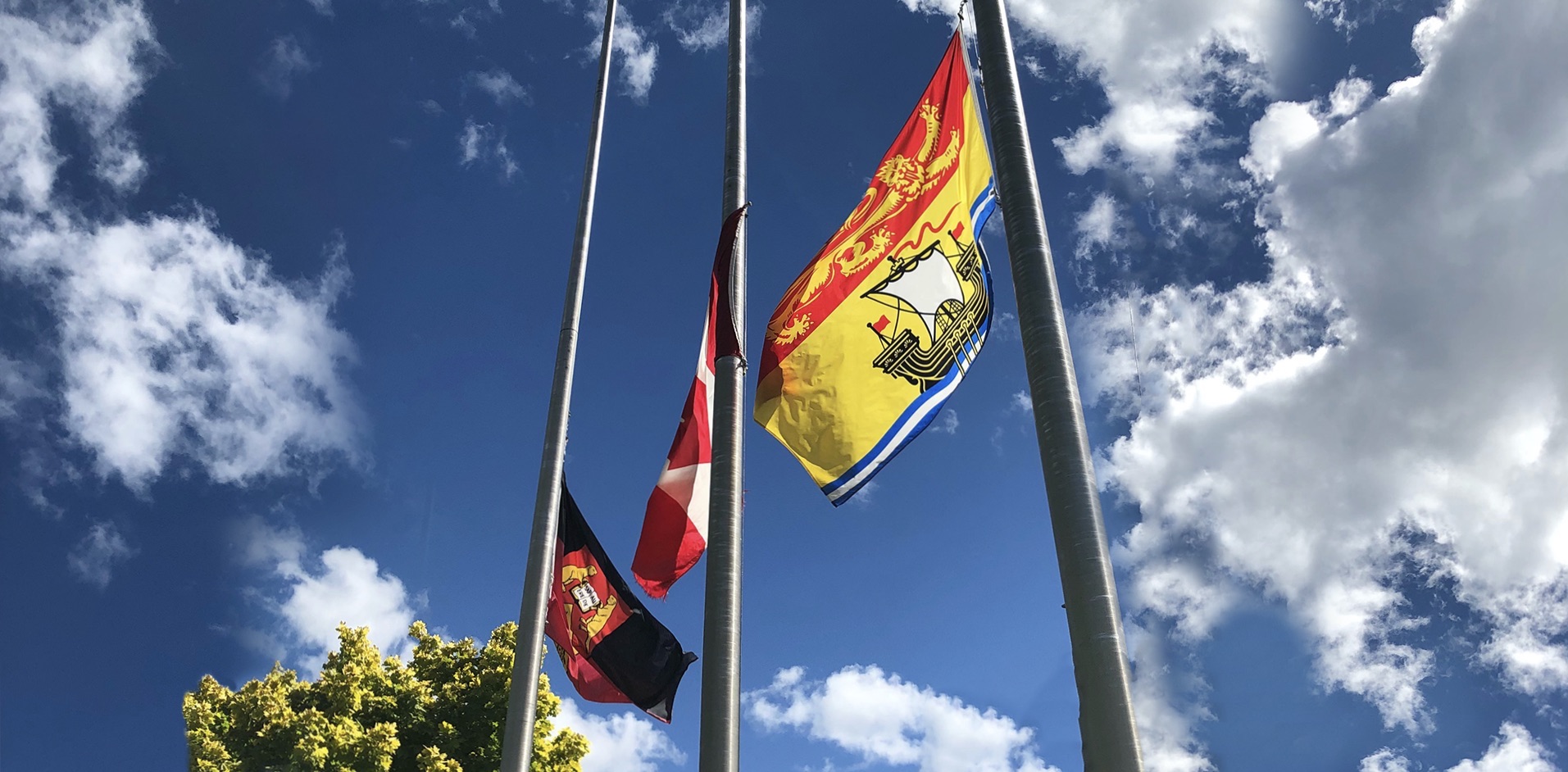 Flags fly at half-mast on UNB campuses