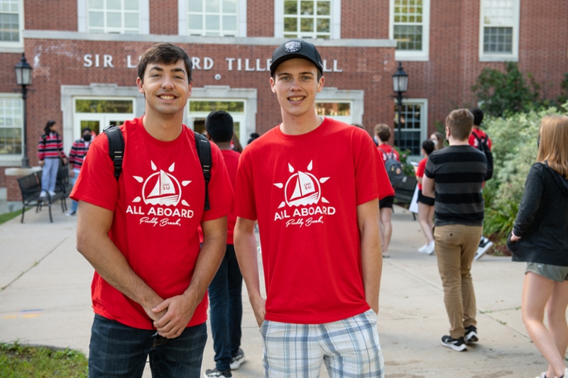 University of New Brunswick new students to its campuses