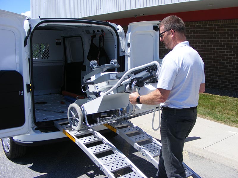 Mobile xray service, piloted by UNB professor, reduces hospital