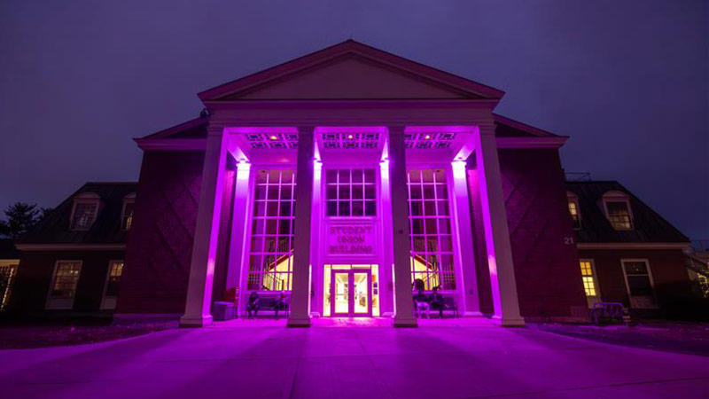 Student Union Building. Photo credit: Brendan Mittelholtz