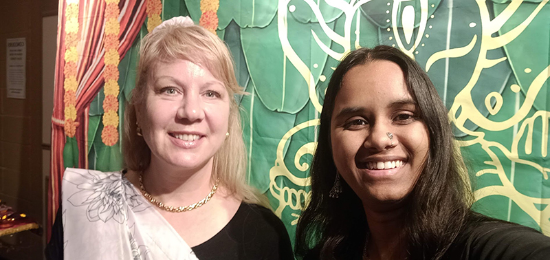 L to R – Tracy Seper, Gunjan Karnwal