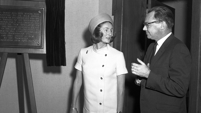 Fifty years ago, UNB law established a tradition of legal excellence with the first lecture in the Viscount Bennett Memorial Lecture Series.