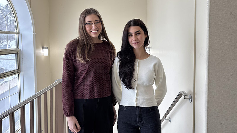 Phoebe Bergerson and Pinar Nacakli.