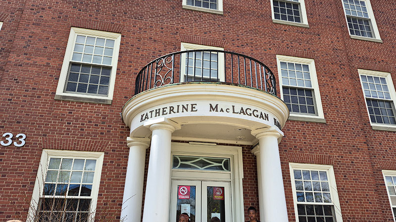 MacLaggan Hall, the UNB Fredericton campus location of the faculty of nursing and health sciences. 