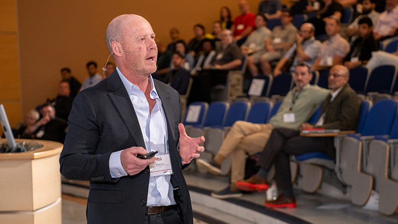 Dr. Michael Karch was the keynote speaker on June 4.