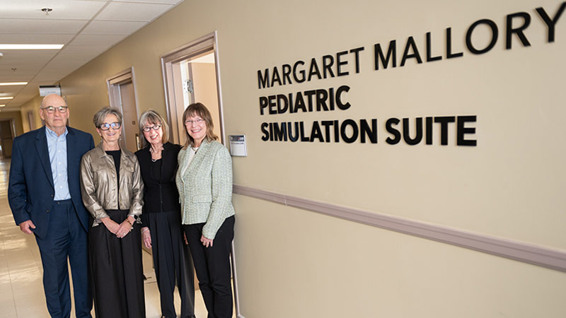 Duncan MacDonald, Dr. Kathy Wilson, Margie Mallory, Dr. Petra Hauf