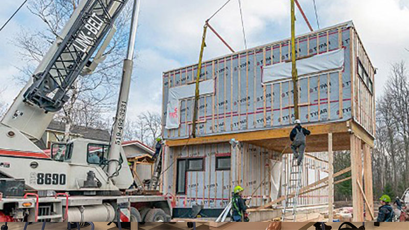 Figure 2: Installation of modules. (Image from Government of Ontario)